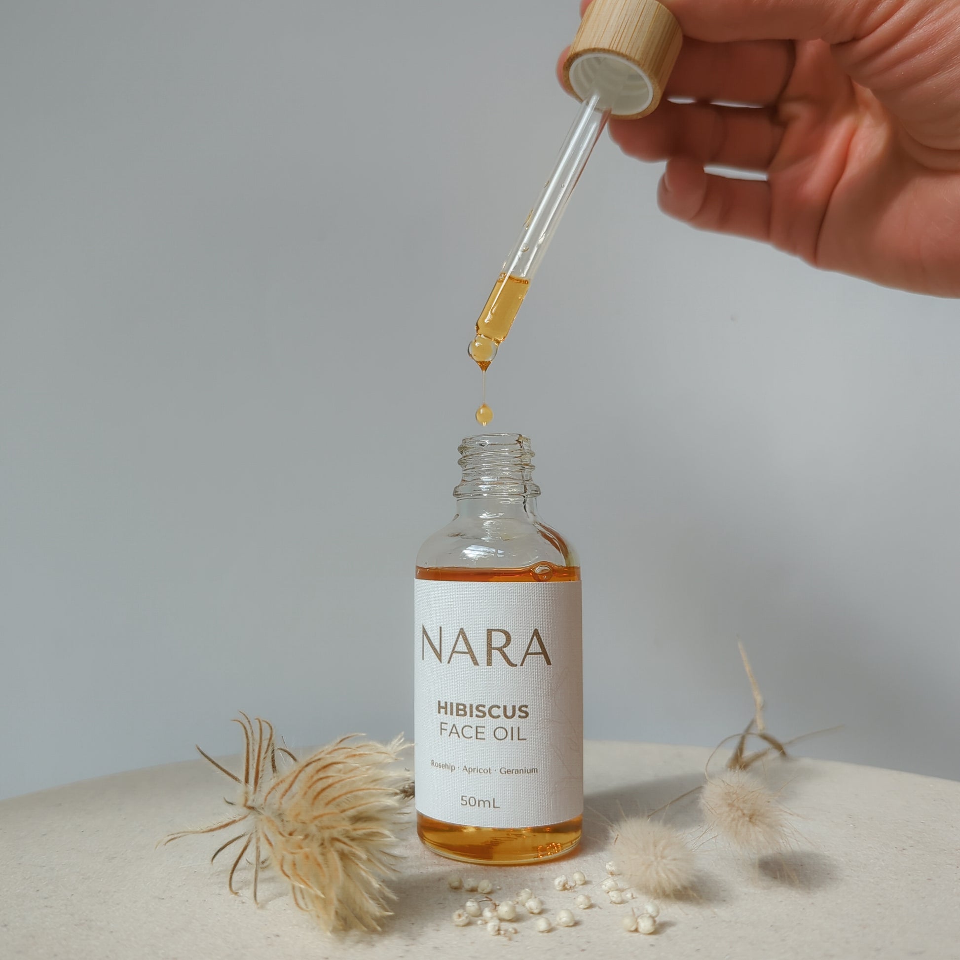 Natural rejuvenating Hibiscus Face Oil for women