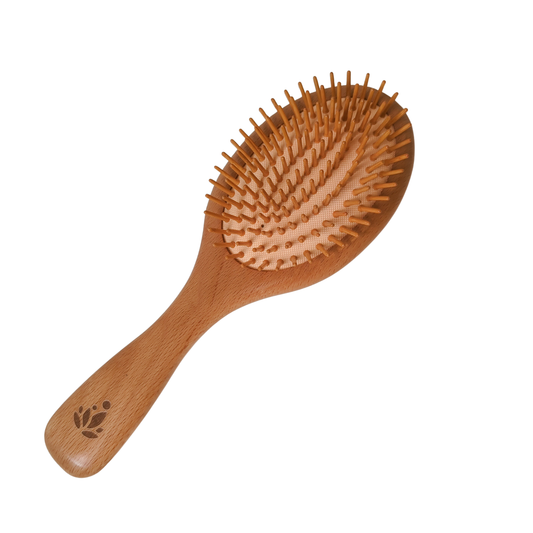 NARA natural beechwood hairbrush for women 