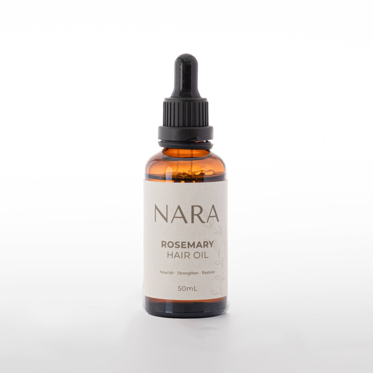 natural skincare NZ rosemary hair oil for hair growth in eco-friendly packaging