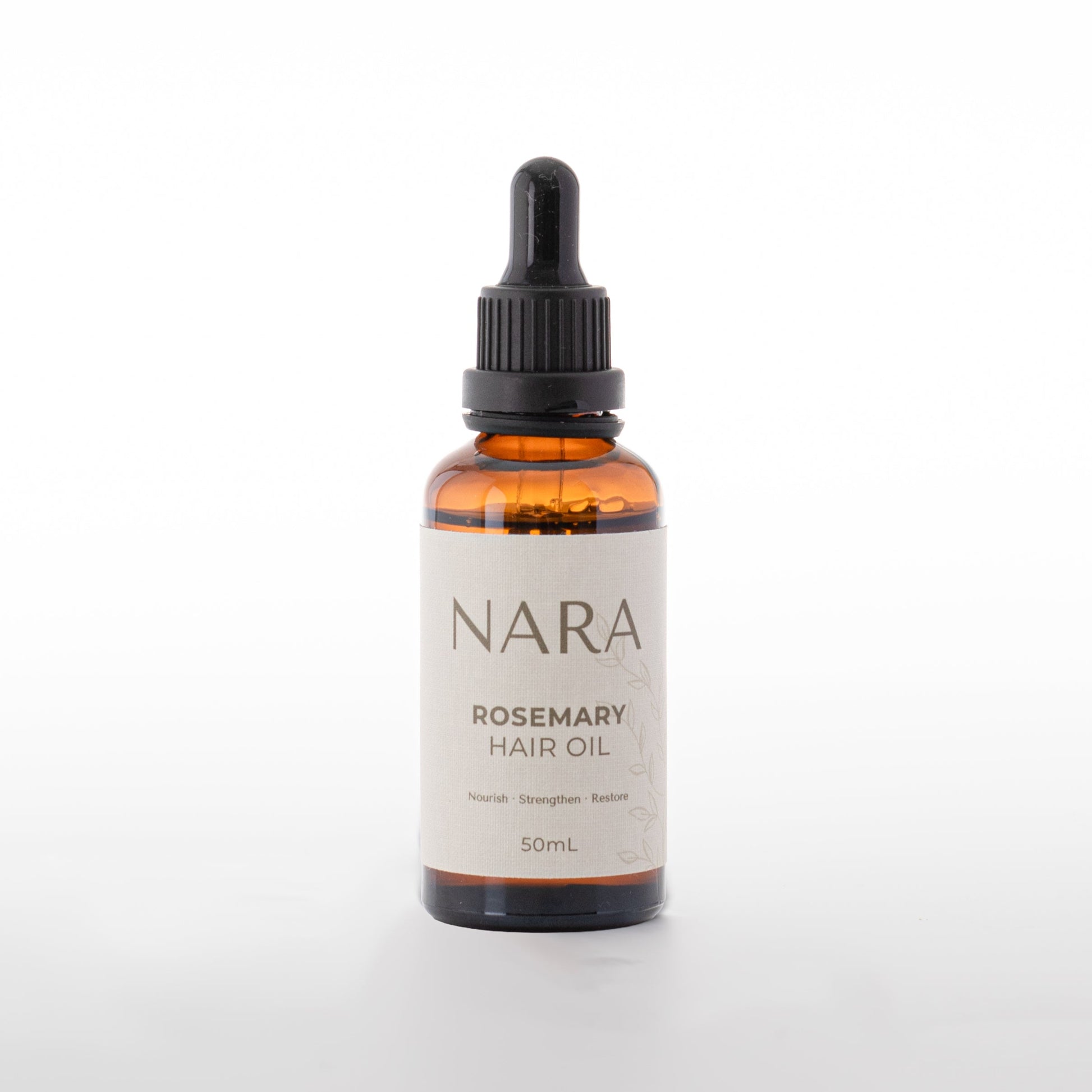 natural skincare NZ rosemary hair oil for hair growth in eco-friendly packaging